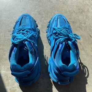 Bright Blue Trail Sneakers